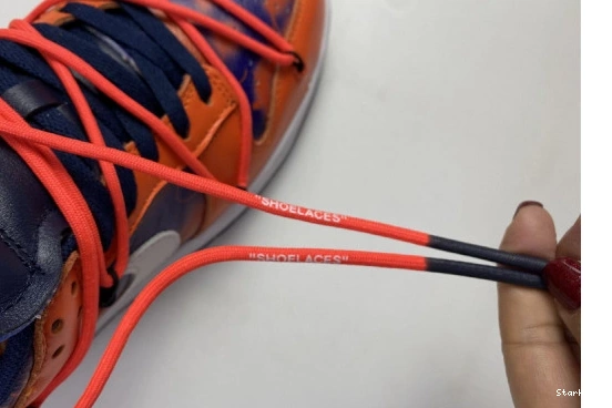 Perple CT0856-801 O-W Dunk SB White Nike  x Orange Low 0325